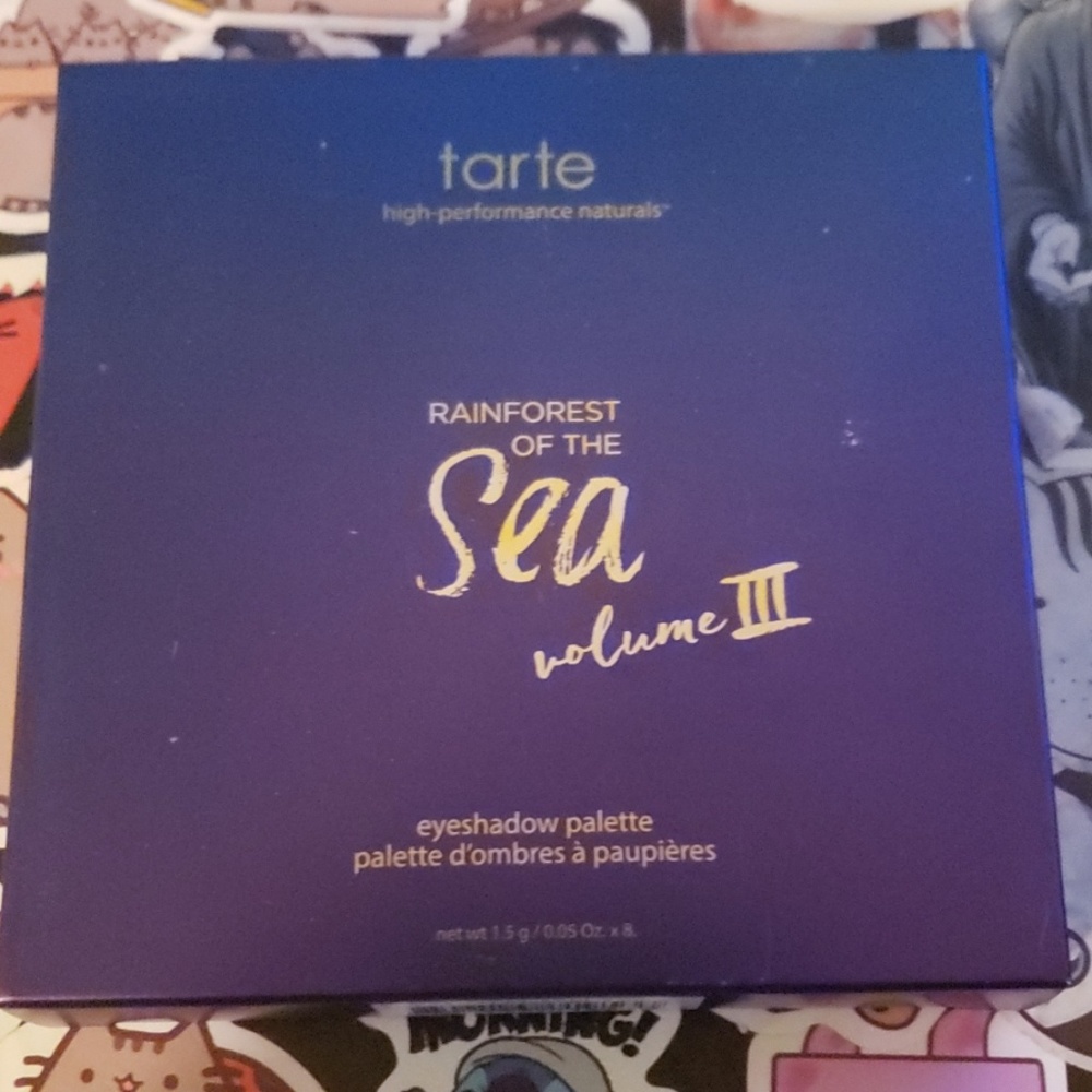Tarte rainforest of the sea palette